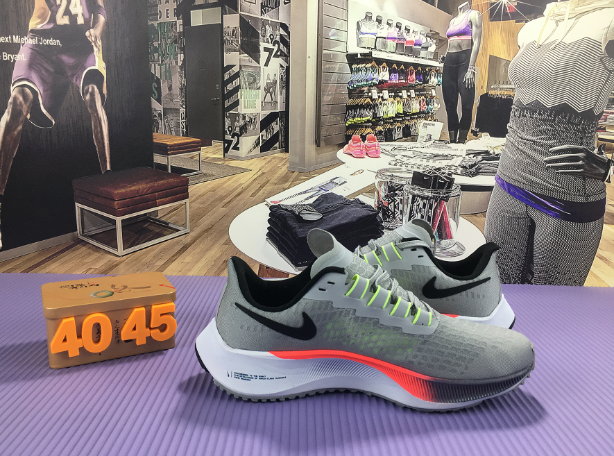 2020 Nike Air Zoom Pegasus 37 Grey Black Red Running Shoes - Click Image to Close